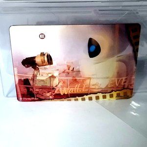 Wall E and Eve 3D Lenticular Disney Pixar 37th Anniversary Oscars Trading Card